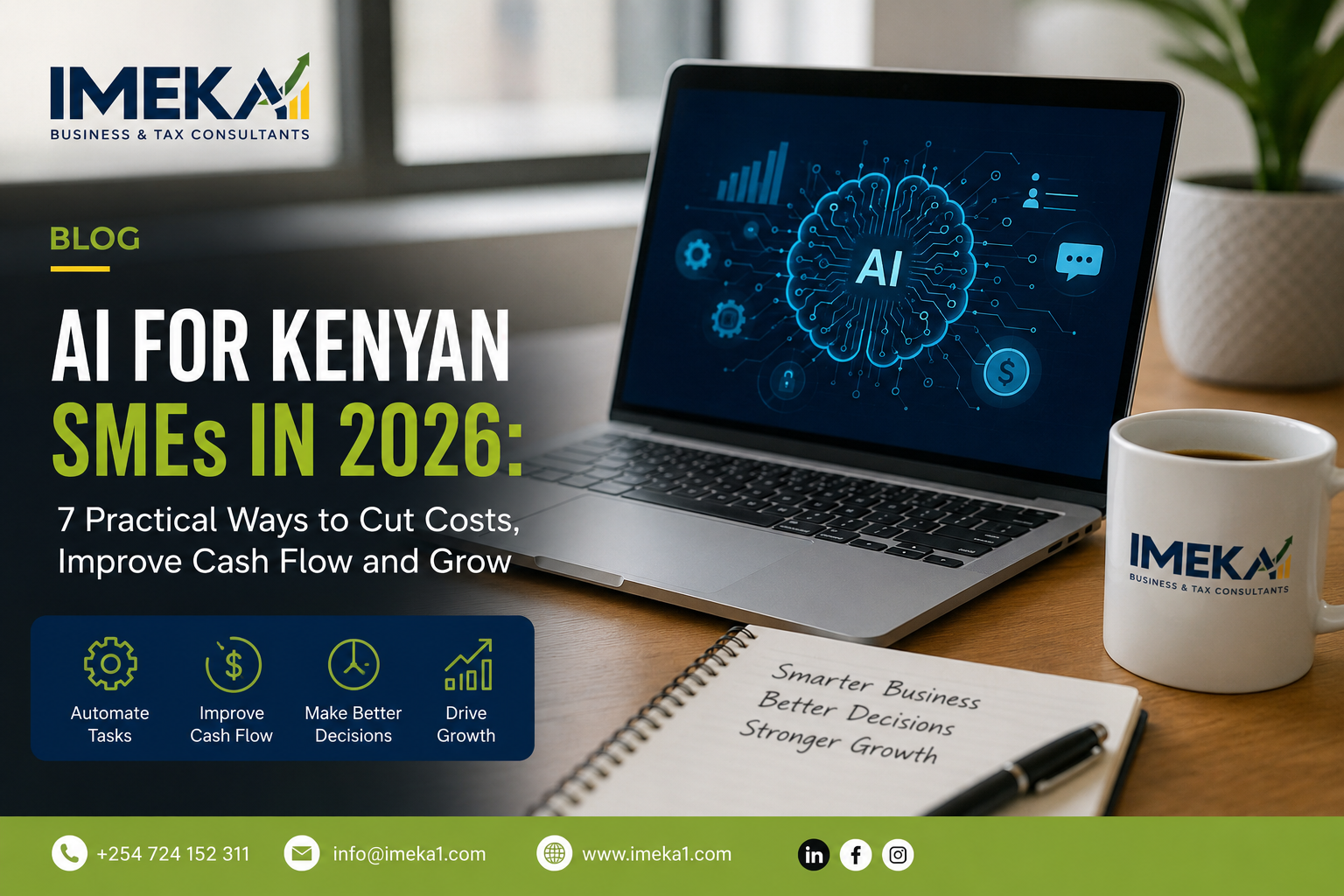 AI for Kenyan SMEs in 2026: 7 Ways to Cut Costs and Grow